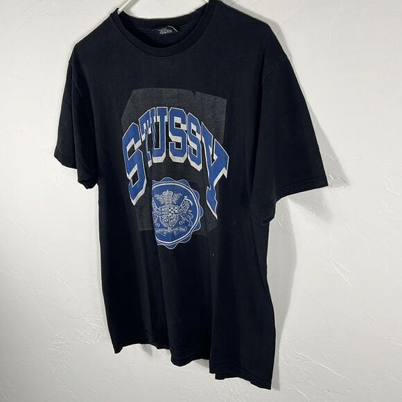 🔥🔥Vintage Y2K STUSSY Brand Designer Graphic Streetwear Tee Sz MEDIUM - GUC - Picture 3 of 12